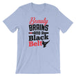 Load image into Gallery viewer, Karate TShirt - Beauty Brains And A Black Belt