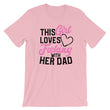 Load image into Gallery viewer, Women's Fishing TShirt - This Girl Loves Fishing With Her Dad