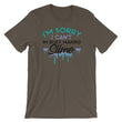 Load image into Gallery viewer, Slime TShirt - I'm Sorry I Can't I'm Busy Making Slime