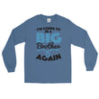 Load image into Gallery viewer, New Big Brother Pregnancy Announcement Shirt for Son Long Sleeve Tee