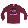 Load image into Gallery viewer, Space for Girls Forget Princess Want to Be Astronaut Long Sleeve Shirt