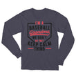 Load image into Gallery viewer, I'm A Baseball Grandma Unisex Long Sleeve T-Shirt