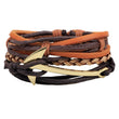 Load image into Gallery viewer, Multi-Layer Bead Bracelet Retro Style Jewelry