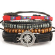 Load image into Gallery viewer, Multi-Layer Bead Bracelet Retro Style Jewelry