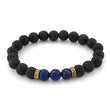 Load image into Gallery viewer, Vibrant Lava Stone Beads Bracelet