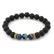 Load image into Gallery viewer, Vibrant Lava Stone Beads Bracelet
