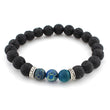 Load image into Gallery viewer, Vibrant Lava Stone Beads Bracelet