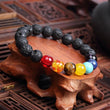 Load image into Gallery viewer, Natural Stone Love Charm Bead Bracelet