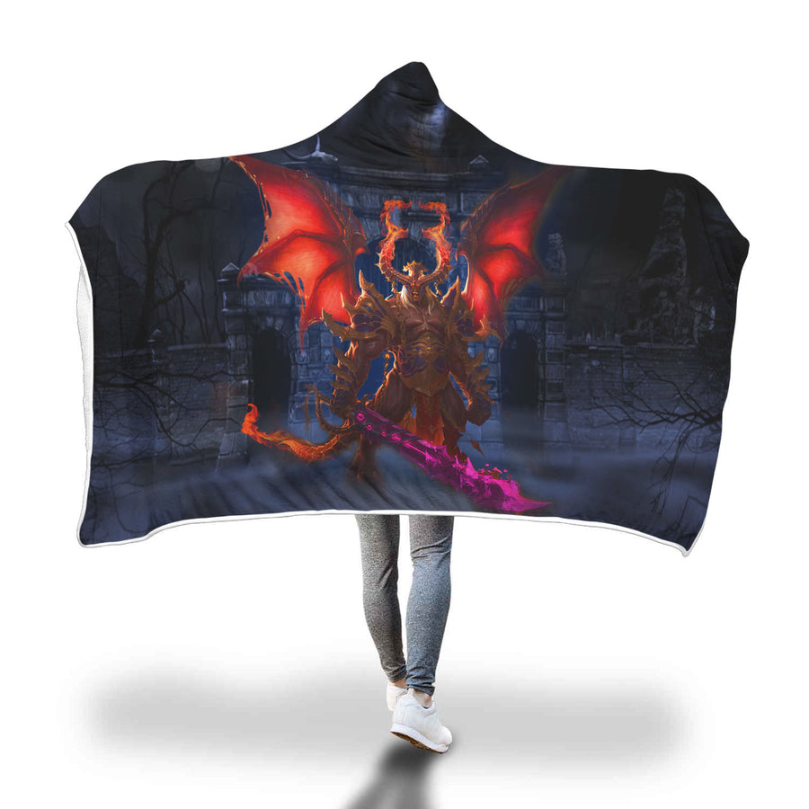 Demon Blanket - Sower of Discord Hooded Blanket