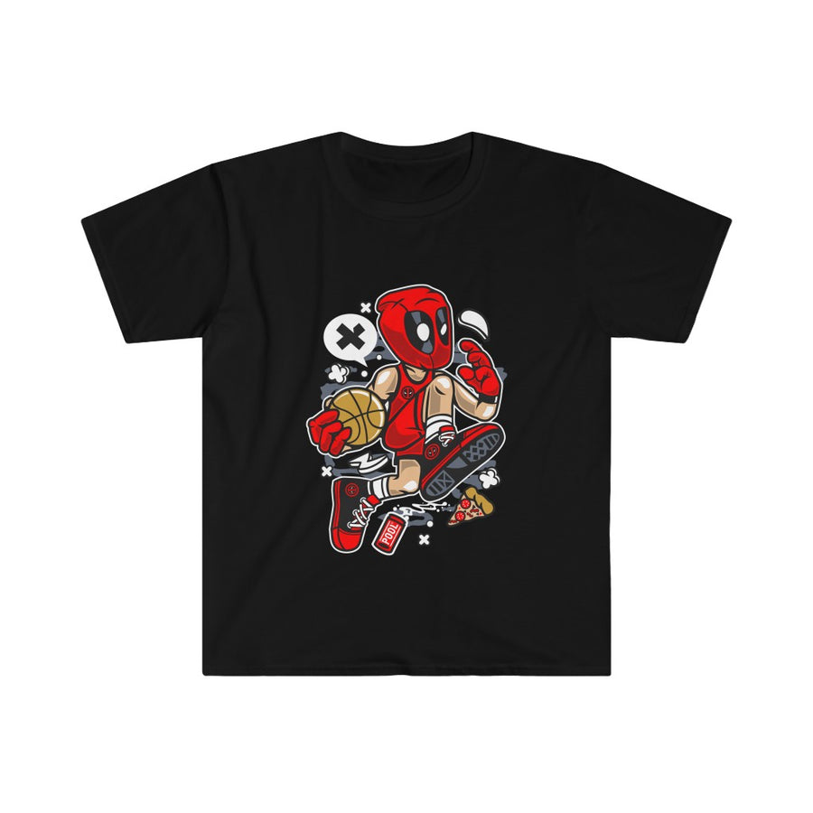 Deadpool Basketball T-Shirt