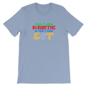 Cupcake TShirt - Yes I Am Diabetic & Yes I Can Eat