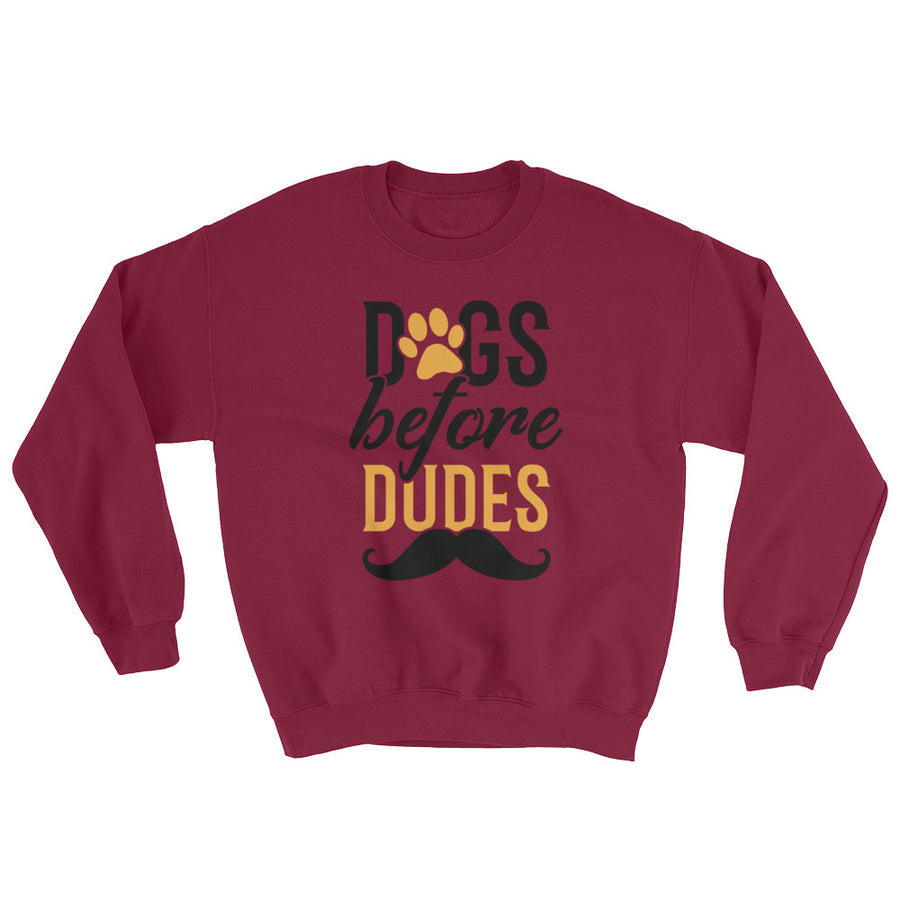 Dog Shirt for Women Funny Dogs Before Dudes Sweatshirt