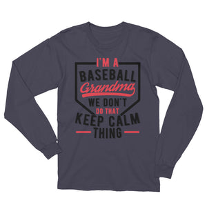 I'm A Baseball Grandma Unisex Long Sleeve T-Shirt